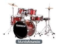 SE VENDE BATERIA LUDWIG +SILLIN COMPLETA POR 250 EUROS