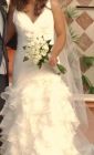 Vendo vestido de novia "galante pronovias 2010" y velo liso de tul, talla 38. - mejor precio | unprecio.es