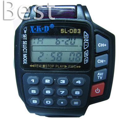 Reloj de pulsera Control Remoto Mando para VCR VCD DVD SAT TV y calculadora AV/TV