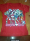 CAMISETA DE MONSTER HIGH TALLA 4 AÑOS - mejor precio | unprecio.es