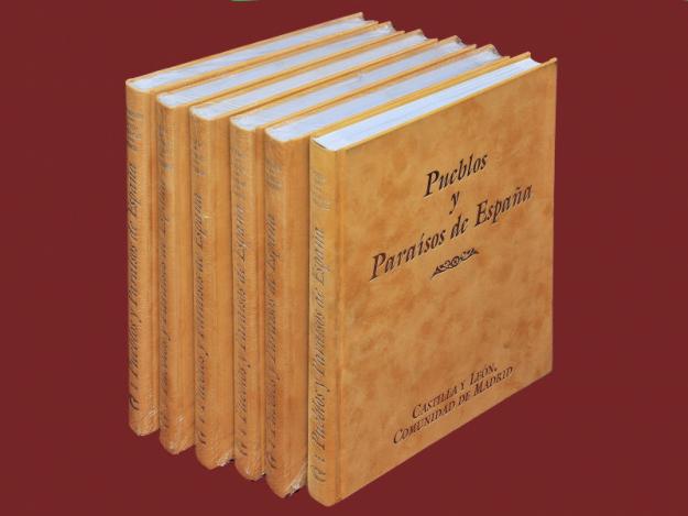 Enciclopedia Pueblos y Paraísos de España (6 tomos)