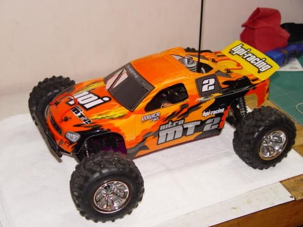 Vendo coche teledirigido gasolina HPI NITRO MT2 RTR 1/10