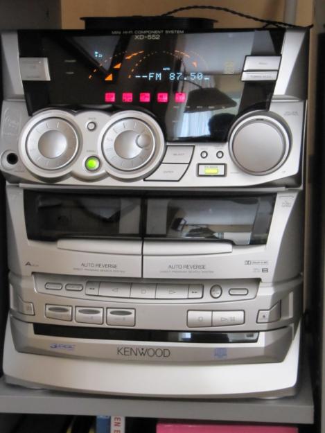 Equipo hifi KENWOOD XD-552 + Mueble a juego