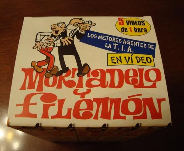 MORTADELO Y FILEMON 40 ANIVERSARIO . 10 VIDEOS