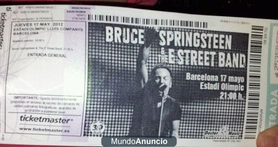 SE REGALAN ENTRADAS PARA EL CONCIERTO DE BRUCE SPRINGTEN