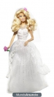 T7365 Mattel - Barbie novia con un ramo de novia y el anillo - mejor precio | unprecio.es