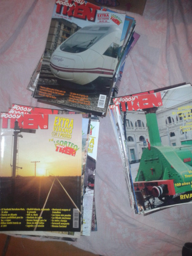 Coleccion revistas hobby tren