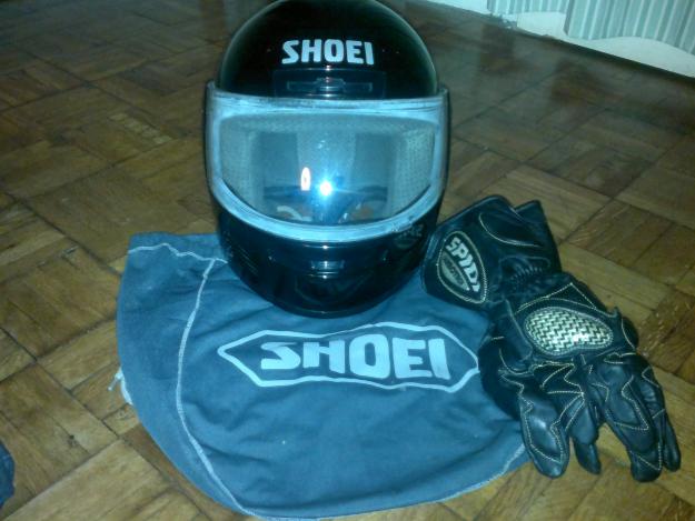 Se vende casco shoei y guantes spidi rc