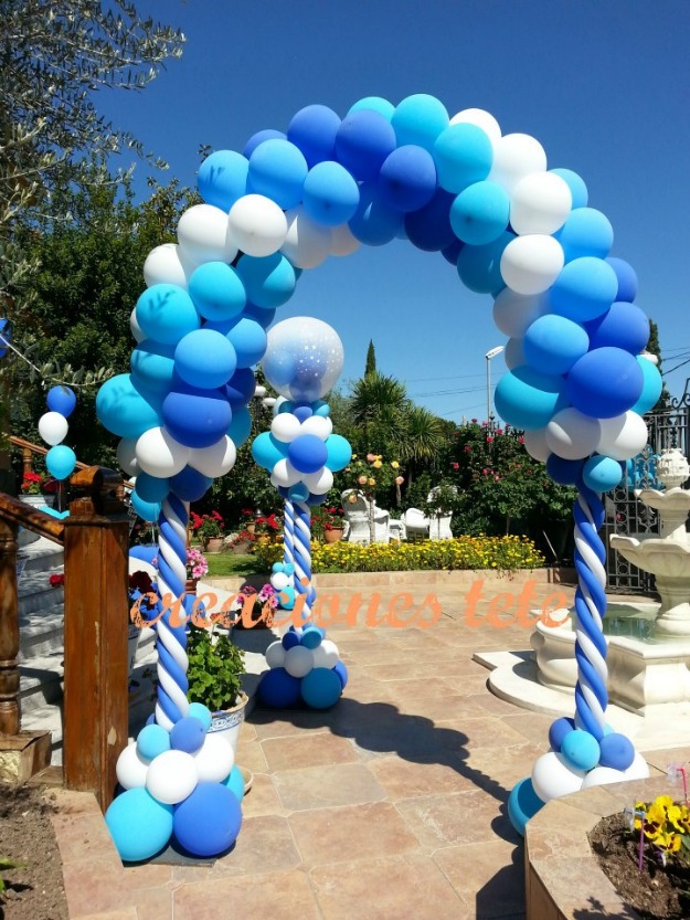 Decoracion con globos, comuniones, bodas, bautizos....etc