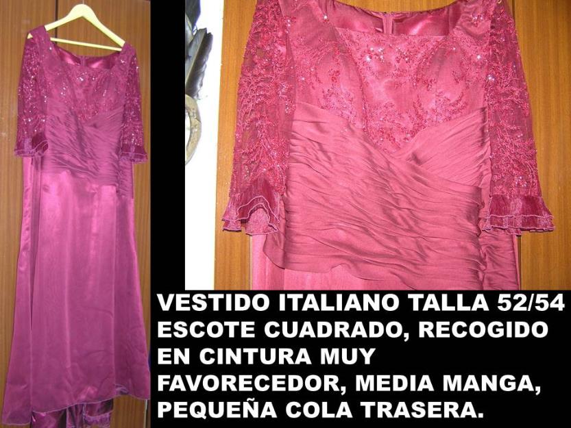 Vestido fiesta o madrina talla 52/54