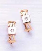 Pendientes oro Cristian Lay Corina