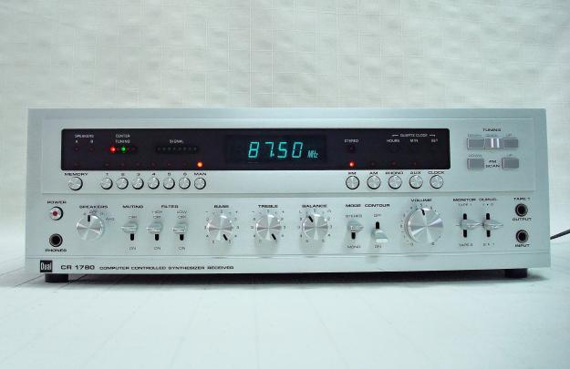 AMPLIFICADOR RECEIVER DUAL CR-1750 SUPER NUEVO,