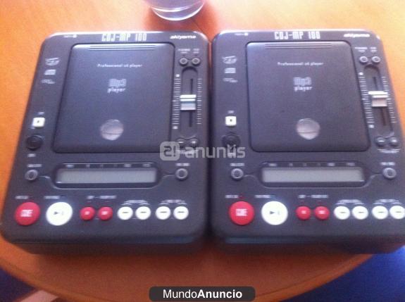vendo reproductores de cd mp3 akiyama
