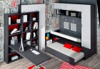Muebles para jóvenes, dormitorios juveniles con camas nido y camas compactas - mejor precio | unprecio.es