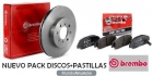 BREMBO KIT DISCOS+PASTILLAS FORD FOCUS I -ENVIO GRATIS - mejor precio | unprecio.es