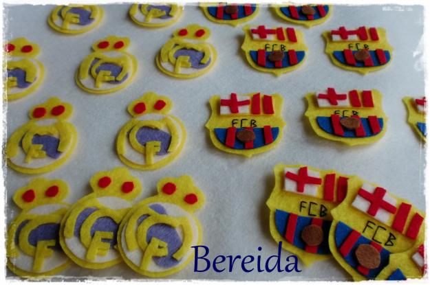 broches de fieltro para bodas, comuniones, bautizos, cumpleaños, todo a 1 y 2 euros