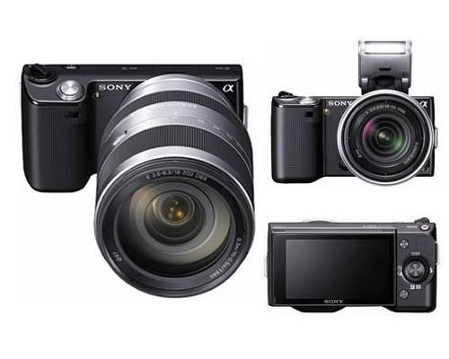 Sony® Nex-5 Reflex Dslr 14.2 Mp+ Lente 18-55 Mm + Accesorios    390