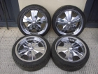 4 Llantas con neumáticos cromados 205/40  R-17 - mejor precio | unprecio.es