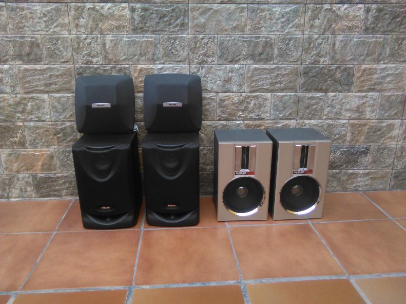 altavoces elbe y fhilips y 2 surround