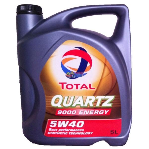 Aceite Total Quartz 9000 Energy 5W40, 5L