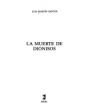 La muerte de Dionisos. Novela. ---  Akal, Colección Novela nº12, 1987, Madrid.