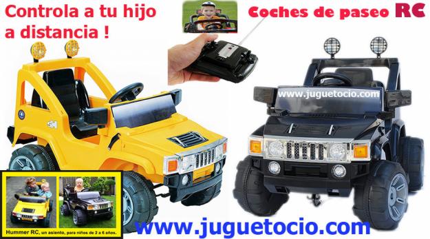 COCHES PARA NIÑOS RC-Sube a tu hijo-controla su viaje.COCHES A BATERIA