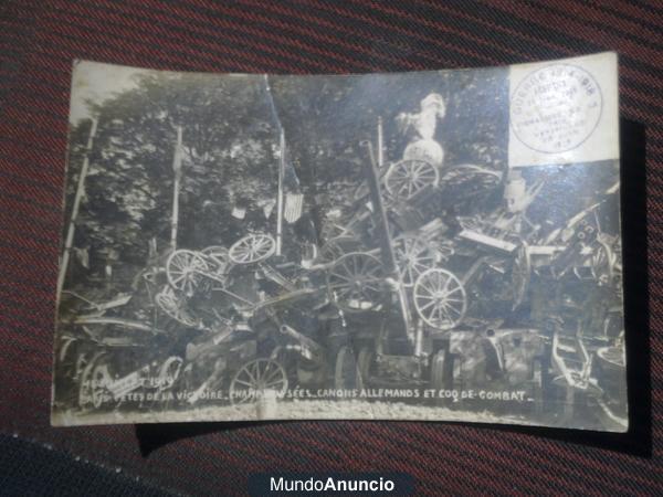 dos postales de la 1ª guerra mundial