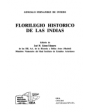 Florilegio histórico de las Indias. Edición de José M. Gómez-Tabanera (M.C. de las RR.AA. de la Historia y de Bellas Art