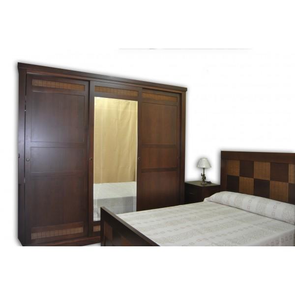 Dormitorio matrimonio completo colonial