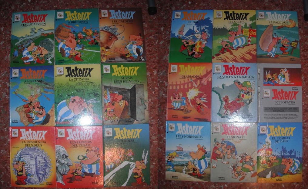 28 comics Asterix en català