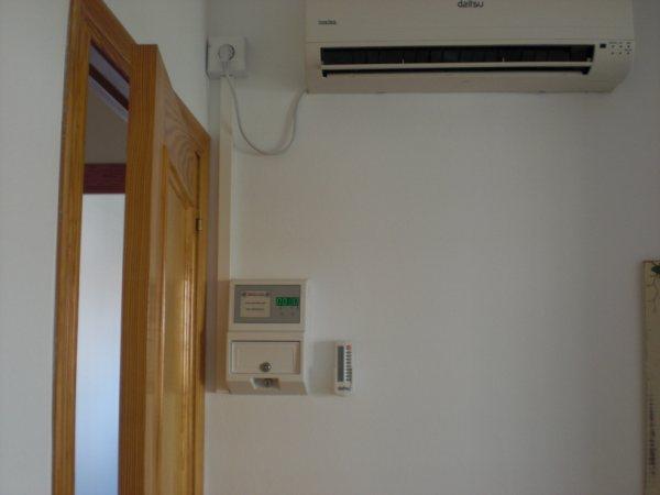Control Gasto Eléctrico del Aire Acondicionado apartamentos de alquiler