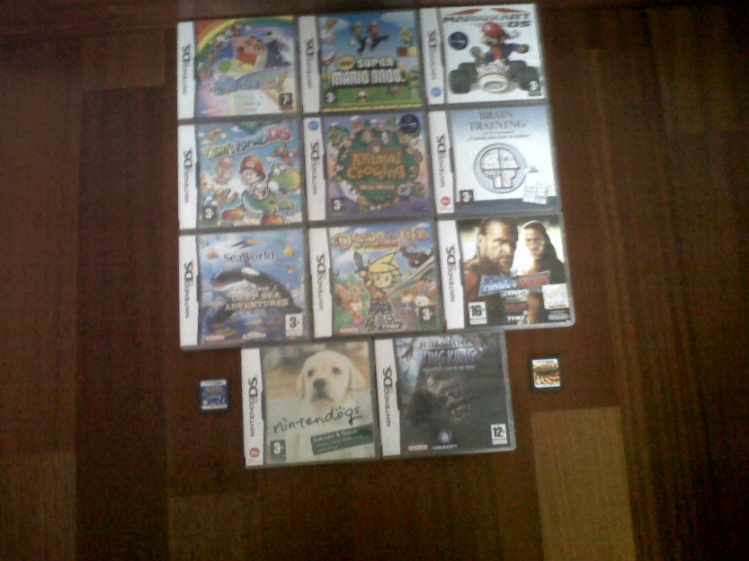 Se venden juegos originales nintendo DS e itouch DS