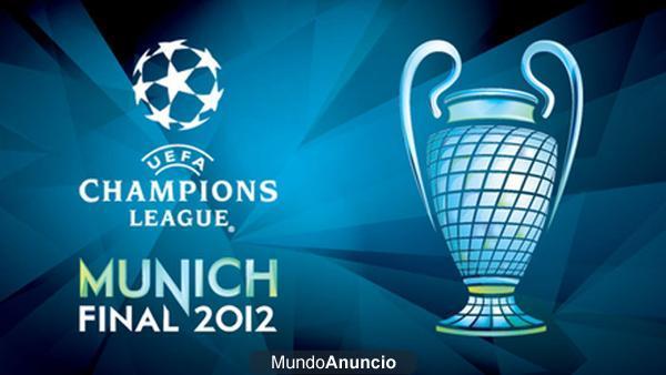 2 X ENTRADAS FINAL CHAMPIONS LEAGUE 2012