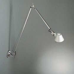 Artemide Tolomeo braccio parete aluminio - iLamparas.com