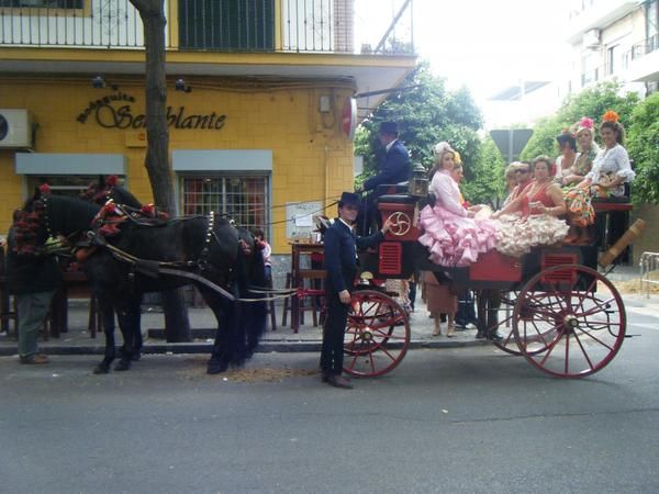 Se alquila coche de caballos para feria de Sevilla 2010