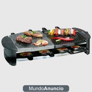 Raclette - Grill Piedra para 8 personas BOMANN CB 1279