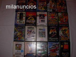 Colección de 24 videojuegos Sega Megadrive