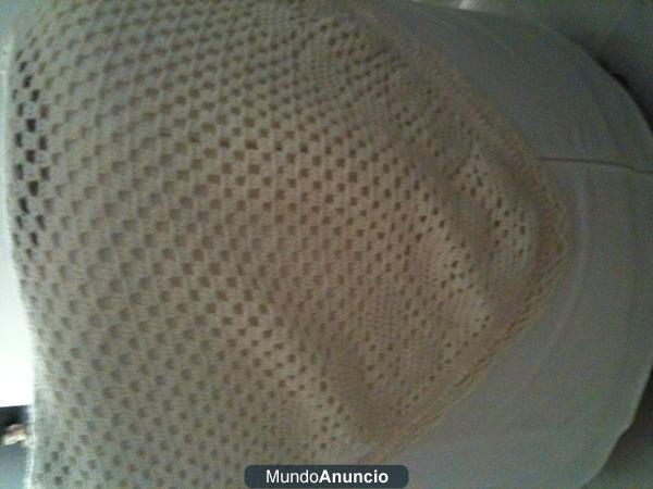 CHALES DE LANA A CROCHET. IDEAL PARA TRAJE GITANA O BATA ROCIERA