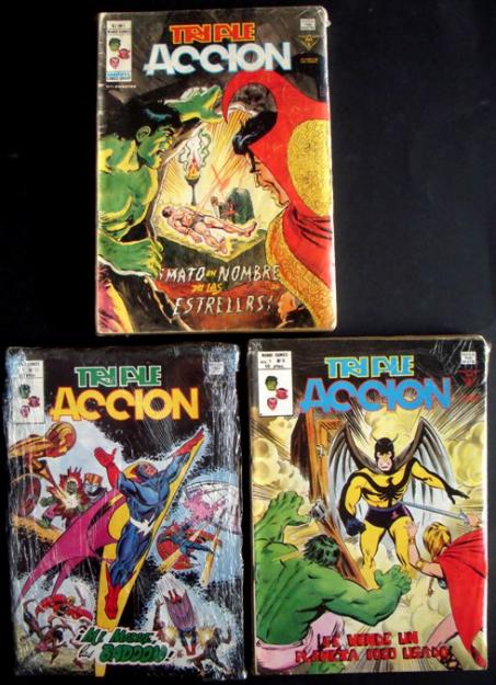 Triple acción - Vértice - Volumen 1. Completa 1 al 23