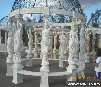 STOCK DE CENADOR PARA JARDIM - PERGOLA EN MARMOL - CONSULTE