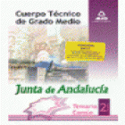 cuerpo técnico de grado medio de la junta de andalucía. temario comun. volumen ii - mejor precio | unprecio.es