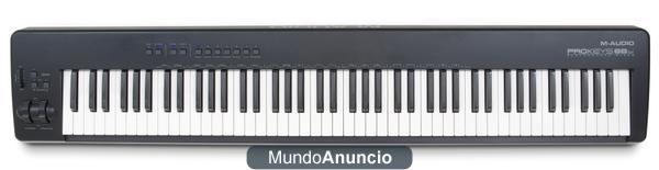 Vendo piano de escenario M-Audio Prokeys 88sx