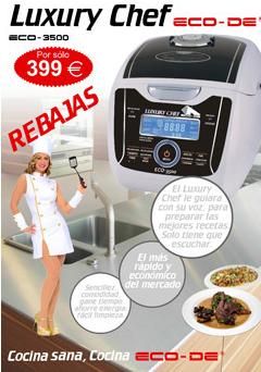 07. COCINERA ROBOT LUXURY ECO 3500 CON VOZ