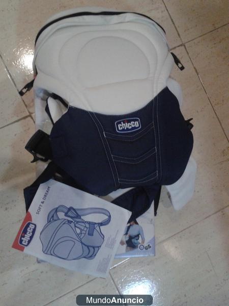 VENDO MOCHILA Porta bebes chicco SOFT AND DREAM nueva