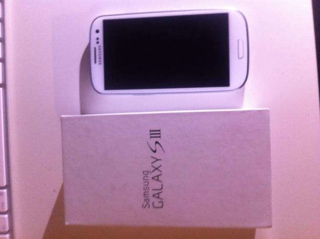 Samsung galaxy s3 blanco libre [no se cambia, se vende]