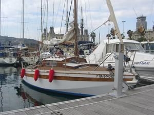 Velero de madera