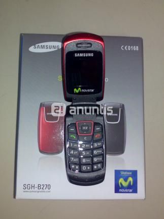 NUEVO SAMSUNG SGH B270 ROJO MOVISTAR