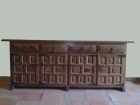 Aparador rustico-madera color nogal(estilo castellano) - mejor precio | unprecio.es