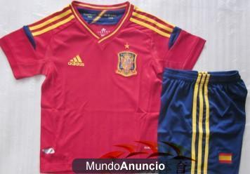 Ninos equipacion -perfecto calidad - 2012 Roja España