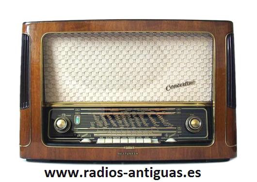 RADIO ANTIGUA TELEFUNKEN. TIENDA DE RADIOS ANTIGUAS. 12 MESES DE GARANTIA